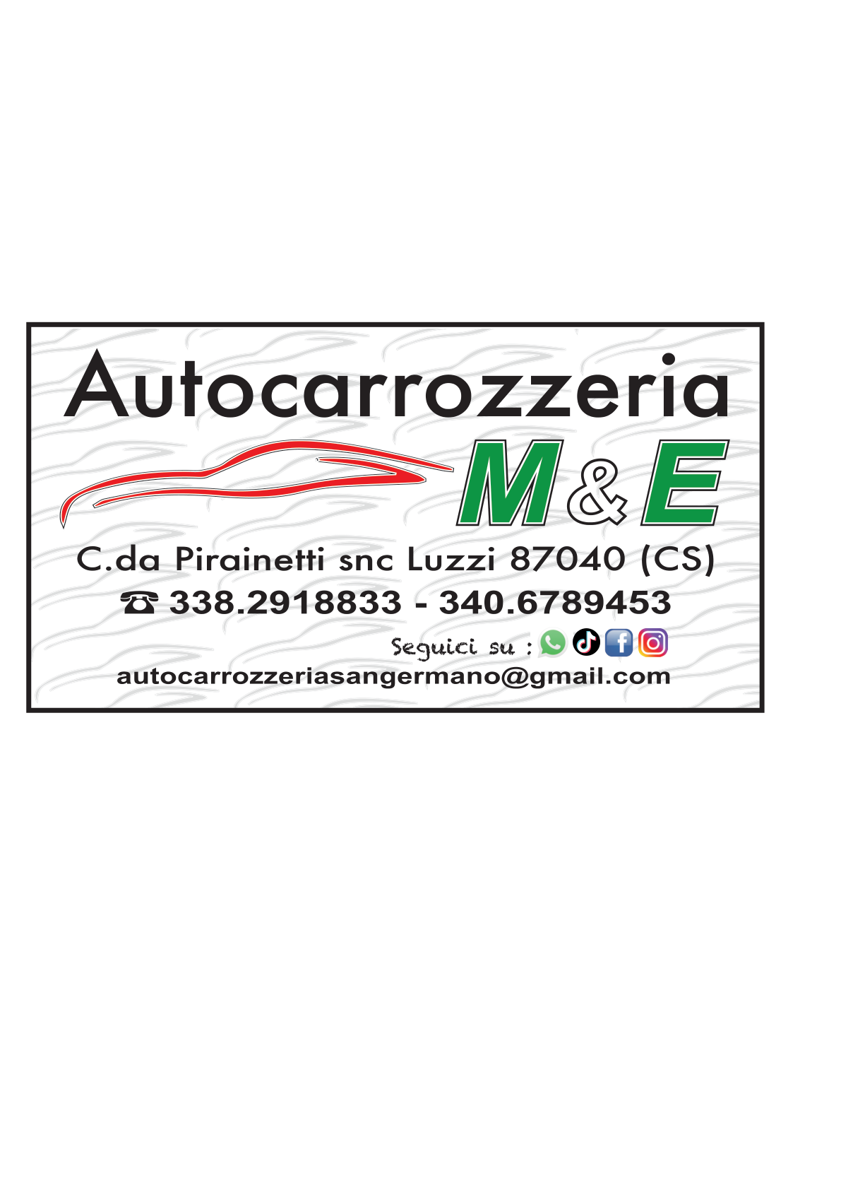 Logo Autocarrozzeria M&E